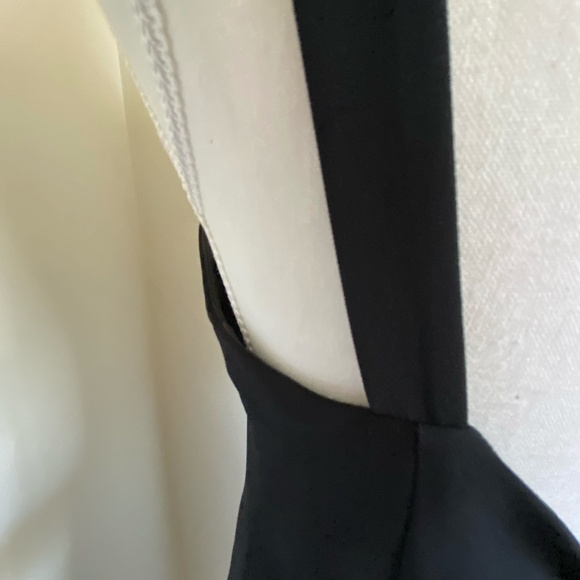 Evan-Picone Vintage Black Halter Style Party Vacation Dress- Sz- 8 - Picture 10 of 15